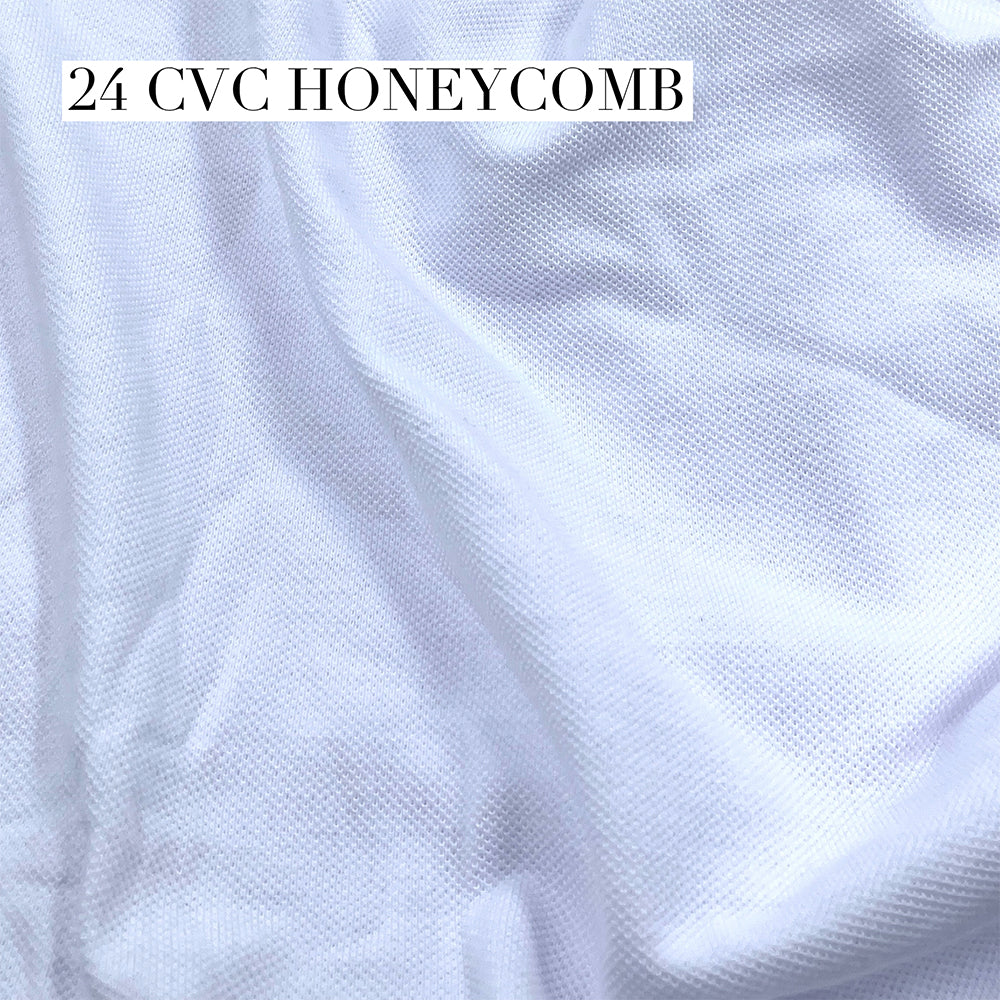 24 CVC Pique Honeycomb Cotton Fabric | Fabric Factory Philippines – Cazh