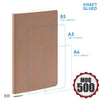 B5 Large Kraft notebook Customizable Corporate Gifts