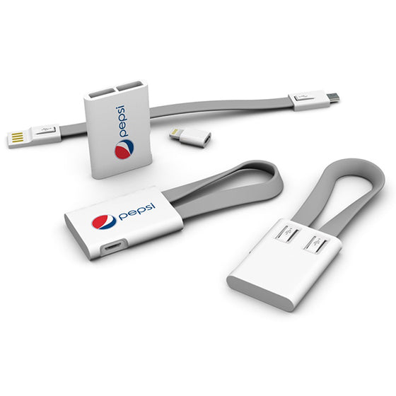 Corporate Gift Idea Tag Mobile Cable Set