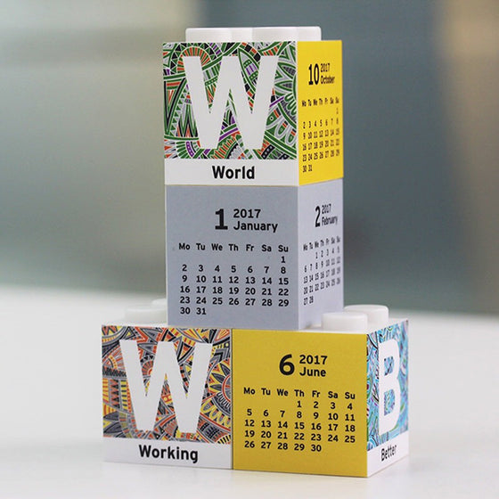 Corporate Giveaways Philippines Magic Building Blocks Calendar