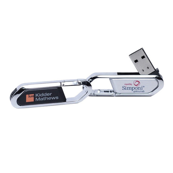 Corporate Giveaways Promo USB Carabiner 0061 USB Flash drive