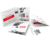 Custom Ad Mailer USB Webkey 2-Panel Paper Webkey Flyer