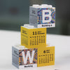 Custom Made Calendars Corporate Gift Magic Building Blocks Calendar