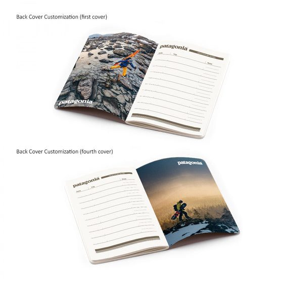 BND703 Small Kraft soft cover STITCHED Notebook