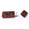 Dark Wood USB 0107U Wood USB