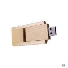 H914 Swivel Wood USB