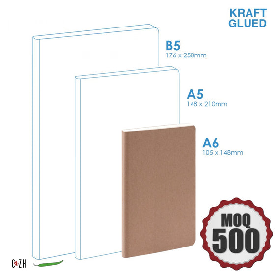 Personalized Kraft notebook Corporate Gifts Philippines
