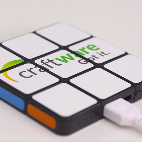 Personalized Rubik's Flat Power bank 4,000mAh Rubik's Supplier Philippines Corporate Gifts Corporate Giveaways