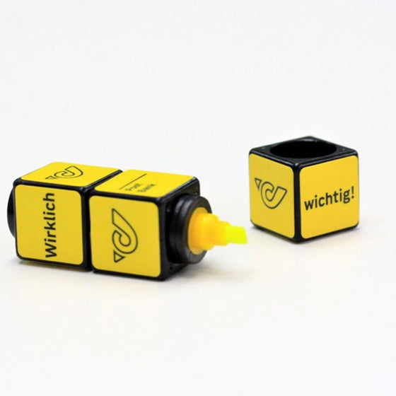 Personalized Rubik's Highlighter 1 piece Rubik's Supplier Philippines Corporate Gifts Corporate Giveaways
