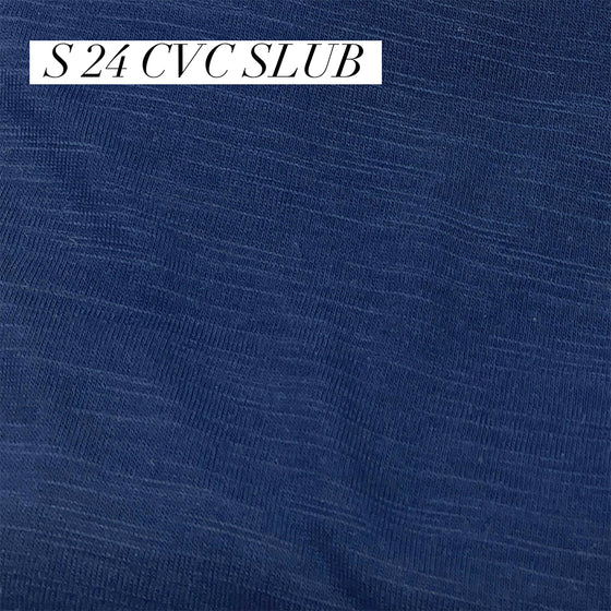 S24 CVC Cotton Slub Fabric