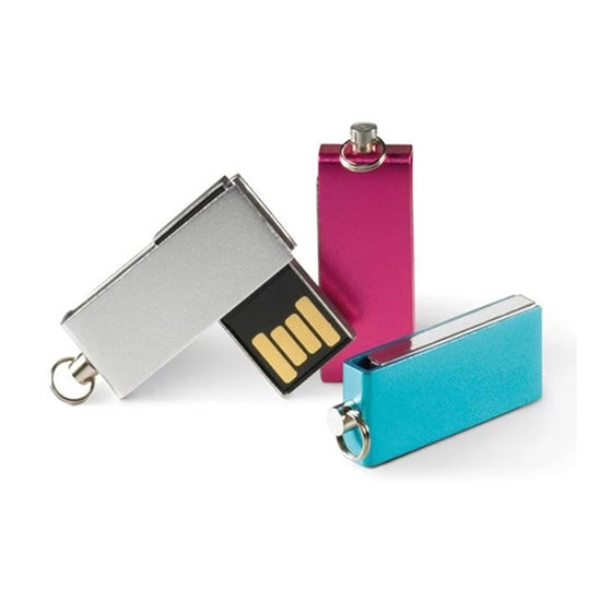 Silver USB 0023U Mini Metal USB